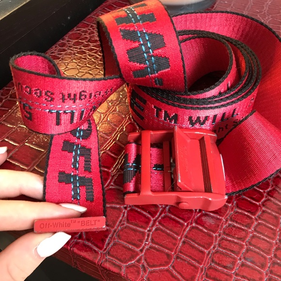 off white belt poshmark